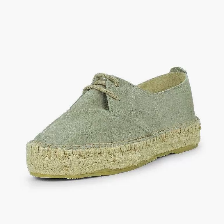 Clearance Bluchers With Jute Platform For Women And Girls Women Brogues And Bluchers