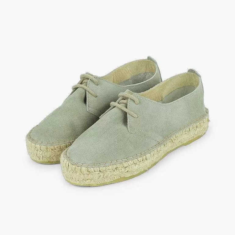 Clearance Bluchers With Jute Platform For Women And Girls Women Brogues And Bluchers