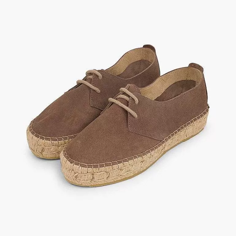 Clearance Bluchers With Jute Platform For Women And Girls Women Brogues And Bluchers