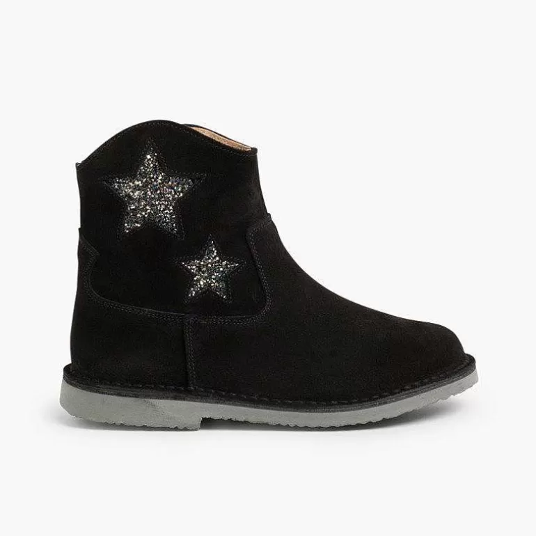 Hot Boots For Girls And Women With Stars And Zip Women Boots