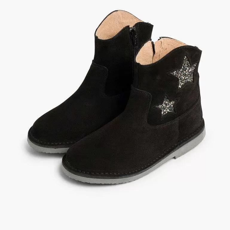 Hot Boots For Girls And Women With Stars And Zip Women Boots