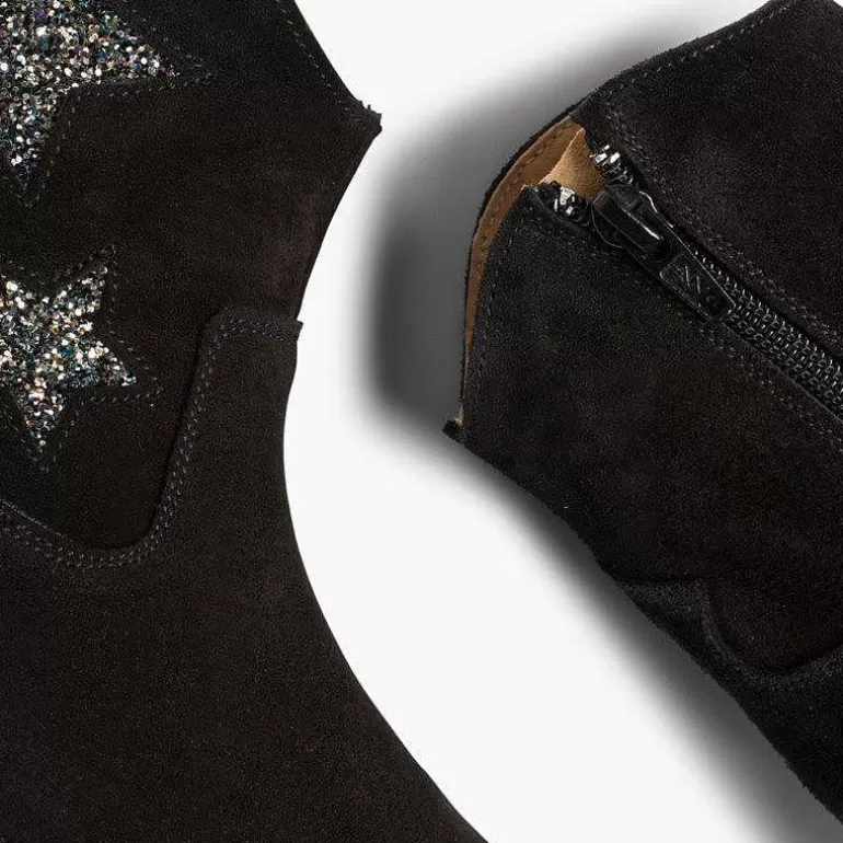 Hot Boots For Girls And Women With Stars And Zip Women Boots