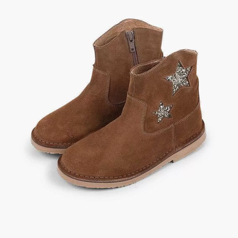 Hot Boots For Girls And Women With Stars And Zip Women Boots