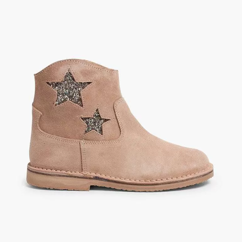 Hot Boots For Girls And Women With Stars And Zip Women Boots