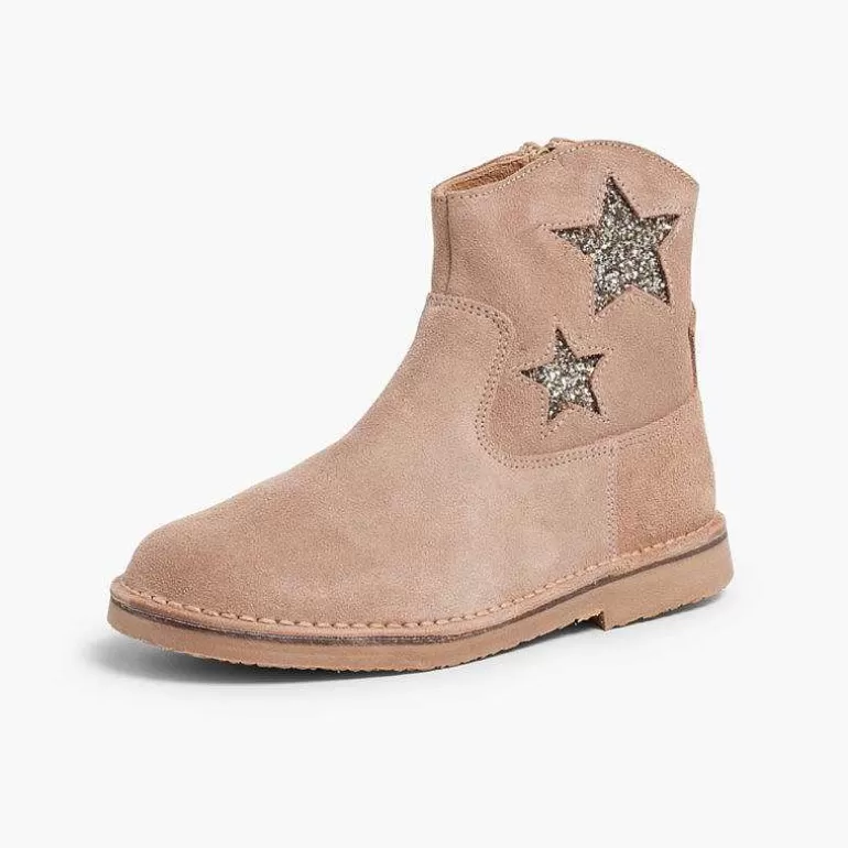 Hot Boots For Girls And Women With Stars And Zip Women Boots