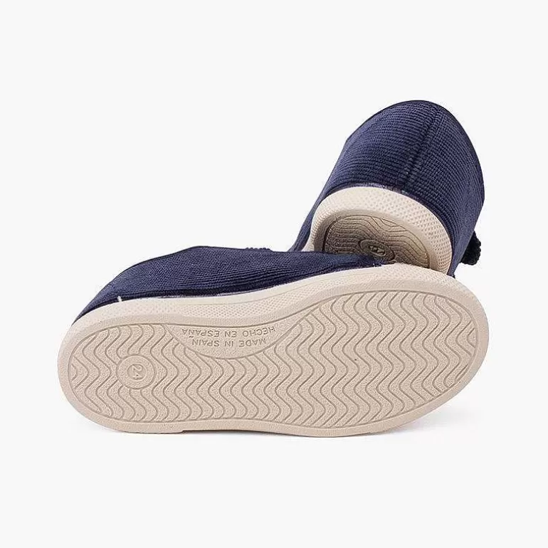 Sale Corduroy Trainers With Rubber Toe And Double Closure Girls Trainers