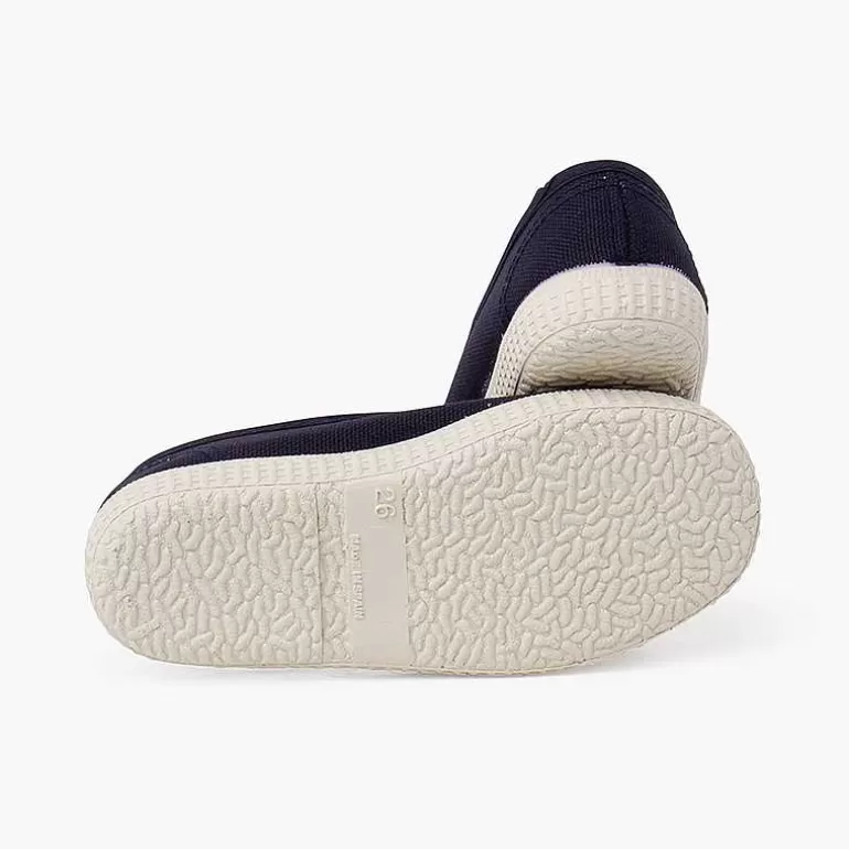 Best Sale Eco Canvas Ballet Pumps With Elastic Strap And Trainers Outsole Girls Ballet Pumps And Flats