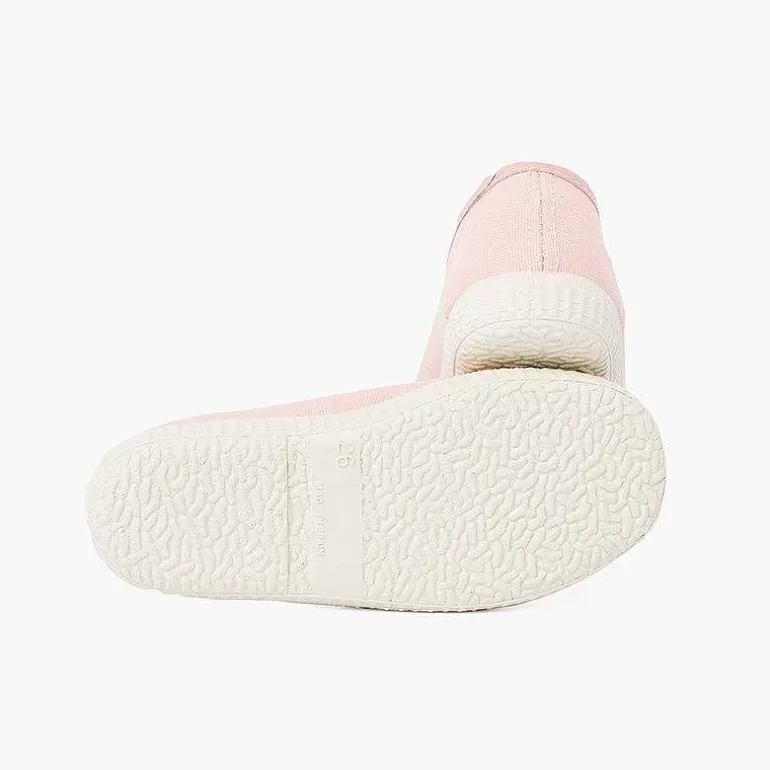 Best Sale Elastic Eco Canvas Flats And Sneaker-Type Sole Girls Ballet Pumps And Flats