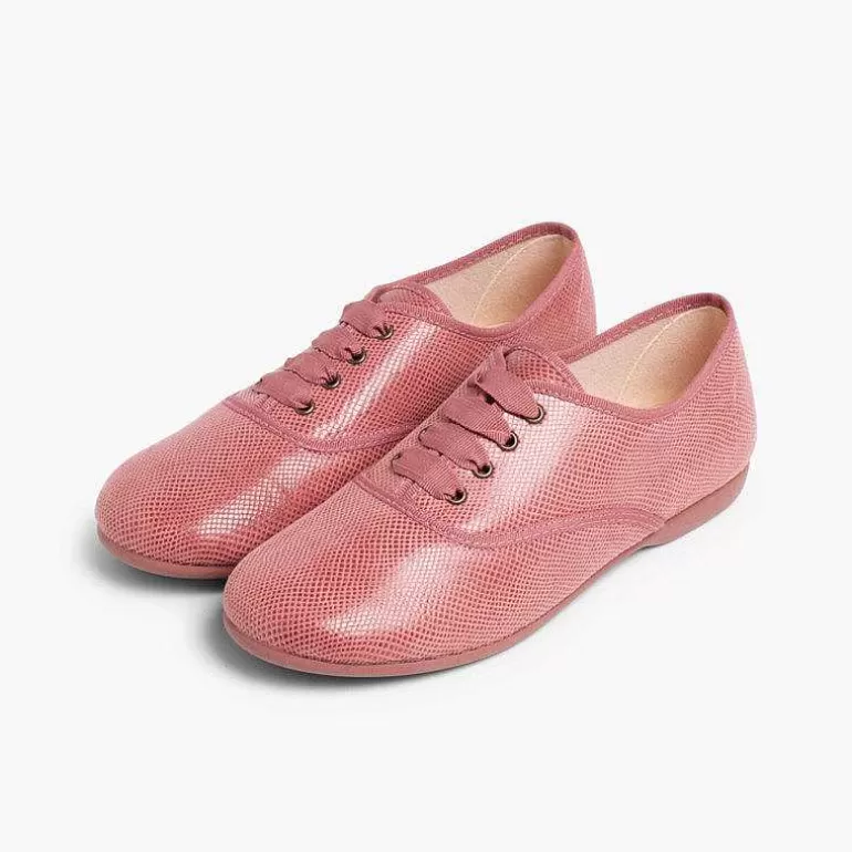 Hot Girl´S And Women´S Snakeskin-Type Bluchers Women Brogues And Bluchers
