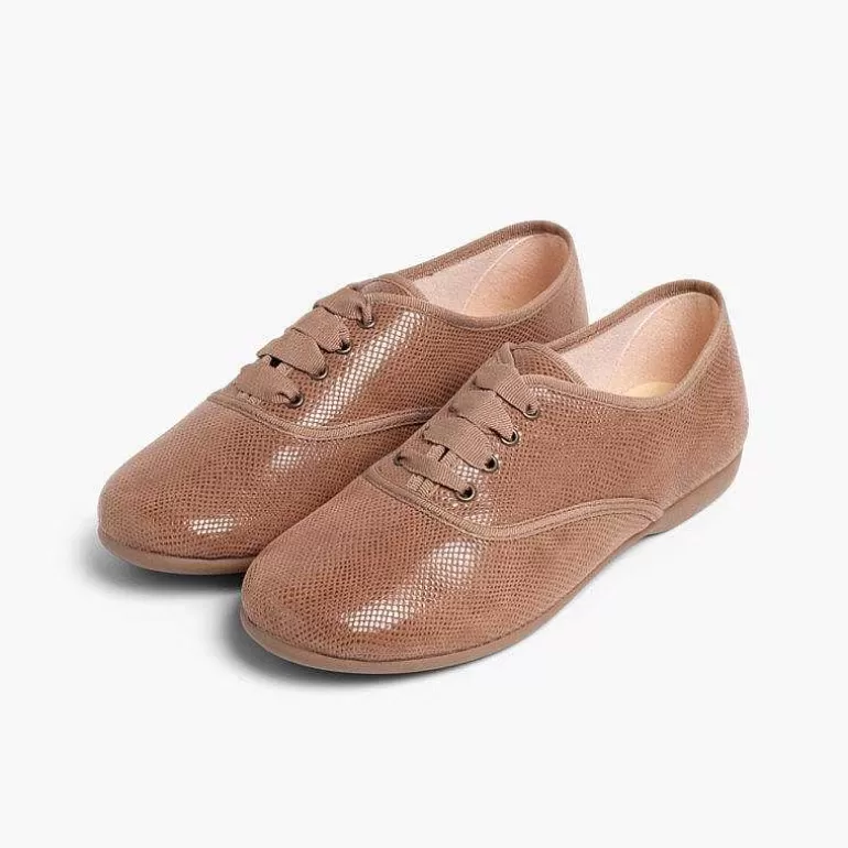 Hot Girl´S And Women´S Snakeskin-Type Bluchers Women Brogues And Bluchers