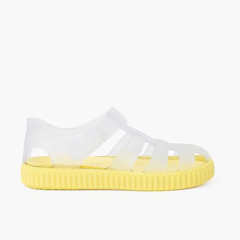 Flash Sale Jelly Sandals Coloured Soles Type Trainers Girls Jelly Sandals And Beachwear