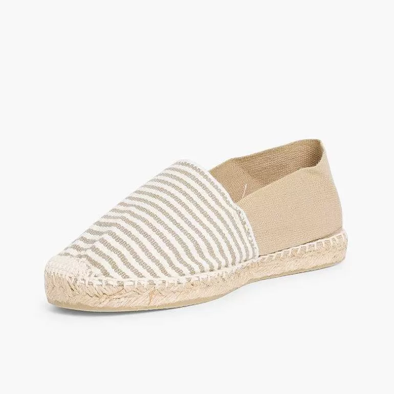 Fashion Kids & Adults Striped Two-Coloured Espadrilles Girls Espadrilles