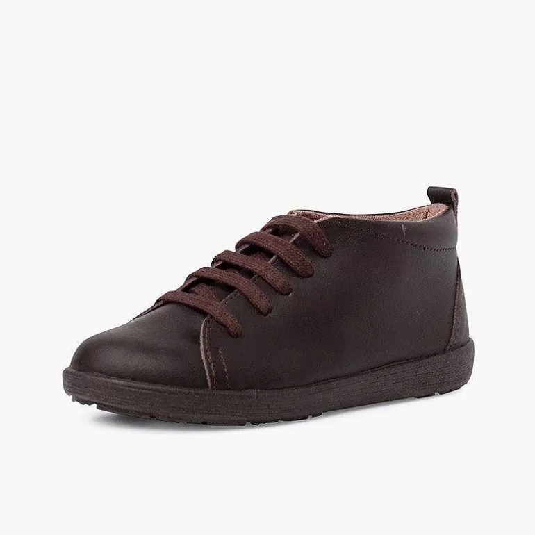 Discount Leather Shoes Type Ankle Boots Lace-Up Girls Boots