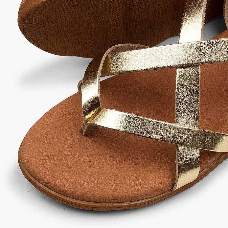 Discount Roman Sandals With Metallic Straps For Women And Girls Girls Sandals