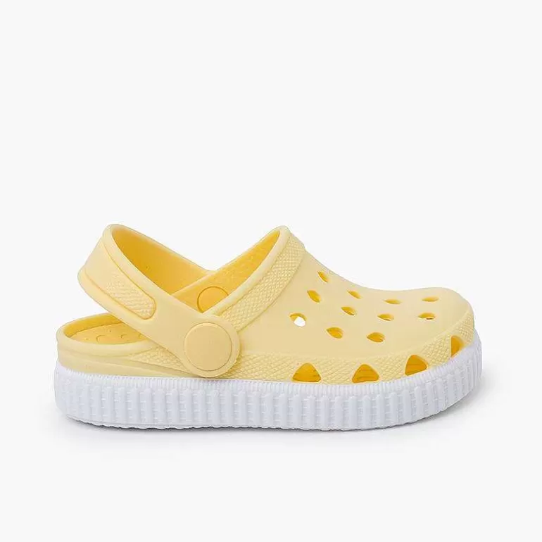 Clearance Rubber Clogs Trainers Type Girls Jelly Sandals And Beachwear