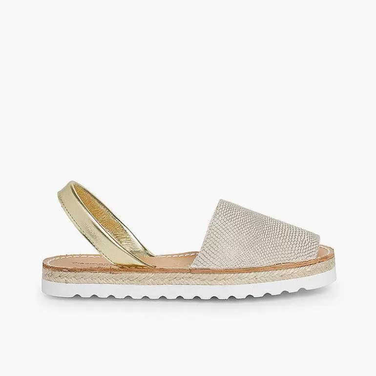 Best Sale Snake Print Menorcan Sandals For Women And Girls Women Avarcas Menorcan Sandals