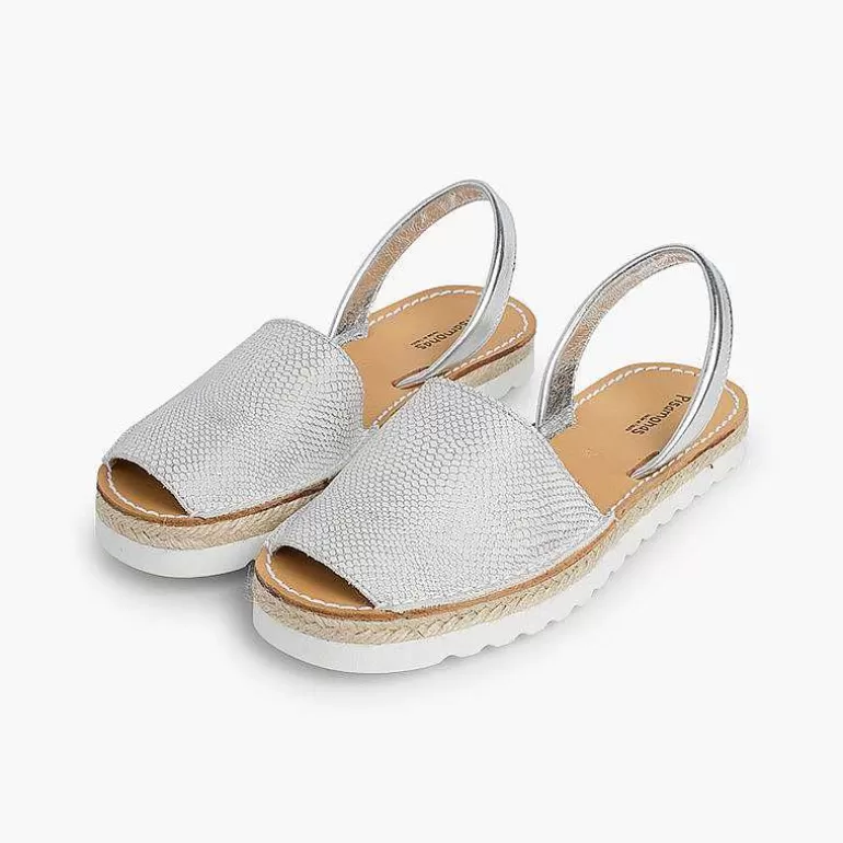 Best Sale Snake Print Menorcan Sandals For Women And Girls Women Avarcas Menorcan Sandals