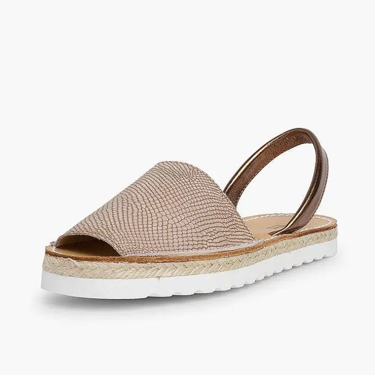 Best Sale Snake Print Menorcan Sandals For Women And Girls Women Avarcas Menorcan Sandals