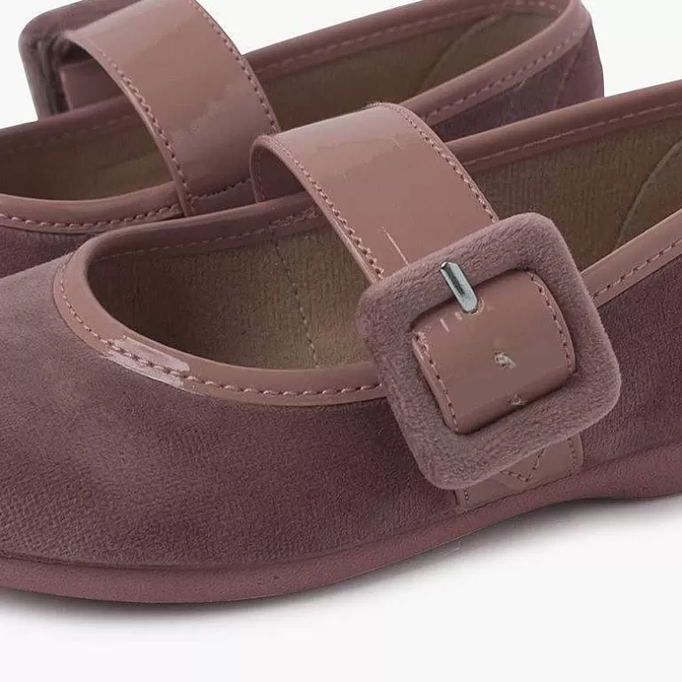 Sale Velvet Mary Jane Wide Strap Type Patent Leather Girls Mary Janes
