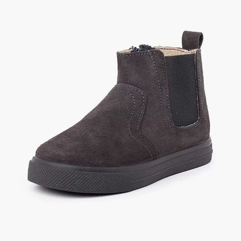 Sale Wide Sole Boots With Zip And Elastic For Kids Girls Boots