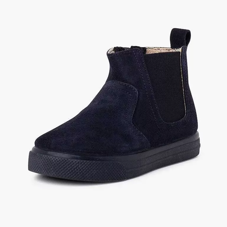 Sale Wide Sole Boots With Zip And Elastic For Kids Girls Boots