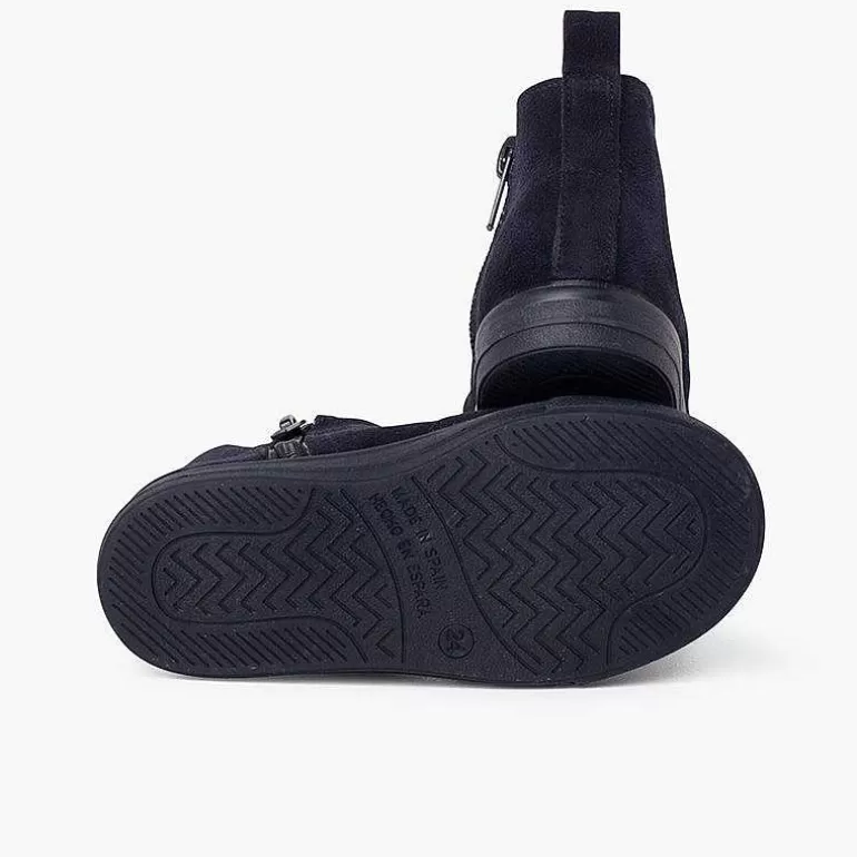 Sale Wide Sole Boots With Zip And Elastic For Kids Girls Boots