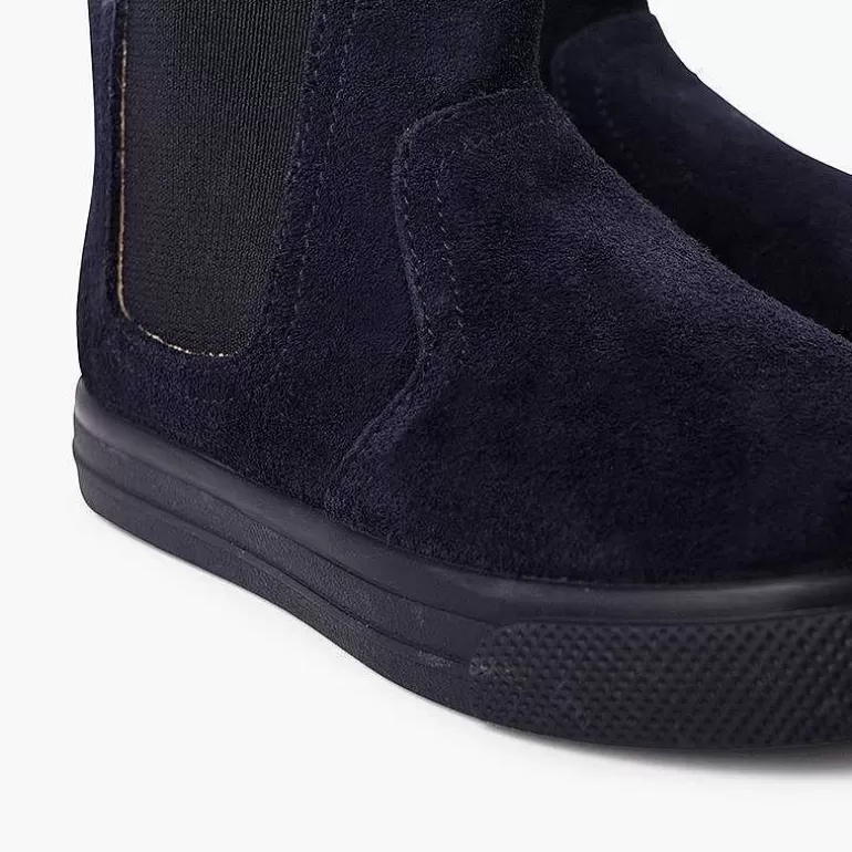 Sale Wide Sole Boots With Zip And Elastic For Kids Girls Boots