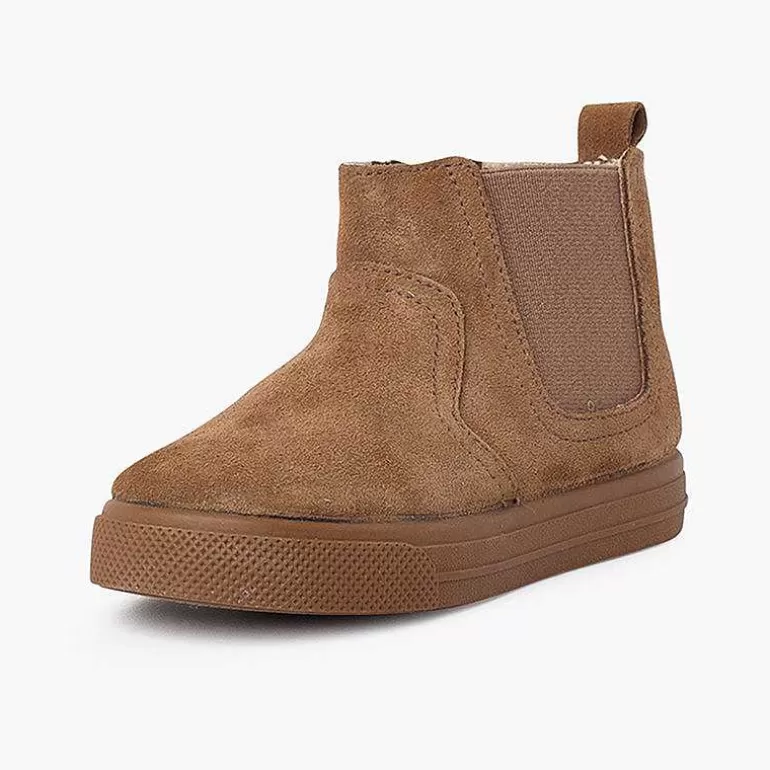 Sale Wide Sole Boots With Zip And Elastic For Kids Girls Boots